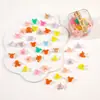 Al por mayor versión coreana de color caramelo dibujos animados clip flor pequeña estrella de cinco puntas pasador de princesa pinza de garra pasador femenino joya en caja
