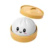 DOWMOO 5.5cm Mini pães coloridos estilo inglês, enfeites macios de recuperação lenta para alívio do estresse, disponíveis em várias cores