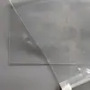 Bolsa con cierre transparente esmerilada para ropa interior, ropa, empaque de prendas, joyería, calcetines, bolsa de almacenamiento para viajes, bolsa con cierre de cremallera