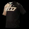 Tamanhos Europeus e Americanos Transfronteiriços, Roupas para Corrida Off-Road, Versátil e Estiloso, Camiseta de Manga Curta, Absorvente de Suor, Respirável, Confortável