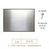 Marco de fotos magnético de acero inoxidable para decoración de sala de estar, versión vertical, pintura mural fotográfica creativa DIY de aleación de aluminio, venta al por mayor