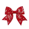 Acessórios de Cabelo Personalizados para Meninas de Natal Transfronteiriços Tecido Estampado Alce Acessórios de Festa Princesa Grampo de Cabelo Grampo de Cabelo 4791