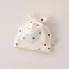 Gorro Bebé Jingqi Estilo Primavera y Otoño 0 a 3 Meses Protector para Fontanela Otoño e Invierno Recién Nacido Sin Costuras Algodón Puro Gorro Fetal