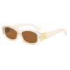 2026 Nuevo Modelo Gafas de Sol de Gama Alta Elegantes con Montura Cuadrada Tendencia en Tiktok Gafas de Sol Estilo Retro Callejero Europeo y Americano para Hombres y Mujeres