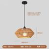 Novo Lustre de Restaurante Sala de Chá Estilo Chinês Sala de Estar Lâmpada Antiga Tatame Estudo Entrada Lustre de Rattan Criativo Lâmpada de Mesa de Bar