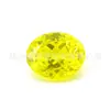 YAG Yajing Zafiro Amarillo Cultivado en Laboratorio con Fluorescencia, Granate de Itrio y Aluminio en Forma Ovalada y de Pera