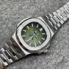 Relógio Masculino Nautilus 5712 Fase da Lua Calendário Perpétuo Multifuncional Pulseira de Aço Relógio Mecânico Totalmente Automático Relógio Danaleno