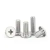 Fabricante Personalizado de Tornillos Phillips de Cabeza Ultra-Delgada No Estándar, Tornillos de Acero Inoxidable, Pernos y Tornillos Phillips de Cabeza Plana cm