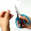 Tesouras de Escritório Transparentes em Estoque, Tesouras de Papelaria Estudantis de Aço Inoxidável, Tesouras Afiadas para Artesanato DIY para Exportação, Atacado