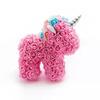Regalo creativo de San Valentín 520 rosa de unicornio de flor de PE para novia flor eterna mini unicornio en stock