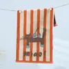 Toalla Infantil Tipo Algodón Puro A Toalla Infantil de Algodón Bordada Toalla Facial 100% Algodón Suave y Absorbente Pañuelo de Guardería
