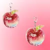 Llavero Acrílico Manzana de la Suerte Colgante de Dibujos Animados Creativo Lindos Accesorios para Mochila Regalo para Pareja Venta al por Mayor