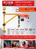 Mini Polipasto Eléctrico 220v Grúa Manual Soporte Giratorio de Pared Elevador Grúa Pequeña de Elevación para el Hogar