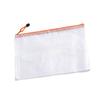 Bolsa Impermeable de Malla con Cremallera Bolsa de Plástico con Cremallera Bolsa Organizadora Suministros de Viaje Escuela Artículos de Oficina Electrodomésticos Organización del Hogar