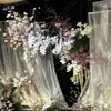 Fondo Glow de Agua para Boda Cortina de Gasa Tela de Cortina Cortina de Agua para Boda Superficie de Tela de Gasa de Malla Decoración de Pared de Escena
