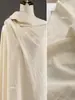 100% Algodón Puro Algodón Lavado Tela de Cáñamo Ropa Tela Hanfu Tela de Arena Textura de Tela de Fondo