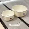 Cesta de drenaje de dopamina de doble capa - Cesta de drenaje de dopamina de doble capa para uso doméstico, bonita cesta de frutas para lavar y escurrir
