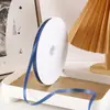 Cinta Azul Niebla Encriptada Lazo de Cinta Decoración de Flores Frescas de Fábrica de Cinta Jacquard Cinta de Poliéster Al por Mayor