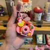 Llavero de Cámara de Proyección de Dibujos Animados Sanrio Colgante para Bolso Juguete para Niños Colgante Luminoso Pequeño Regalo Venta al por Mayor