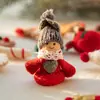 Decoraciones Navideñas Árbol de Navidad Creativo Reno de Dibujos Animados Adornos Colgantes de Fieltro Materiales DIY Figuritas Pequeñas Regalos de Navidad