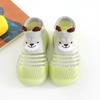 Nuevos calcetines zapatos de malla transpirable para bebé verano niños y niñas zapatos para bebé y niño pequeño Seda de Hielo antideslizantes calcetines zapatos de piso para niños