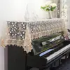 Funda para Piano, Media Funda de Lujo Ligero de Gama Alta, Funda para Piano de Encaje Estilo Europeo, Funda para Piano Eléctrico, Mantel a Prueba de Polvo, Tela de Cubierta Completa