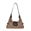 Bolso de axila tipo baguette de gamuza nuevo transfronterizo 2026, bolso de hombro elegante y moderno para un look chic y atrevido, bolso casual para mujer