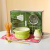 Set de Té Matcha para Souvenir Transfronterizo Set Japonés de Alto Valor Caja de Regalo de Cerámica para Matcha Tazón de Matcha 100 Piezas