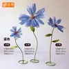 Tienda de flores de papel gigantes a gran escala Meichen decoración de boda accesorios de boda diseño de ventana productos de flores de papel falsas hechas a mano