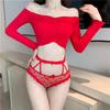 Sweetheart Talla A4 Cintura* Hueco Sexy Malla Encaje Bragas Mujer Cintura Media Cinturón Abotonado Ajustable Bikini Adelgazante