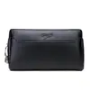 Bolso de Mano Nuevo para Hombre con Candado de Contraseña Grande Bolso de Mano Antirrobo para Jóvenes y Adultos Cartera de PU Suave de Gran Capacidad