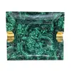 Estilo Europeo Lujo Ligero Verde Joya Porcelana Ósea Borde Dorado Juego de Café Cerámica Tarde Camelia Juego de Té Taza y Platillo de Café Juego de Regalo