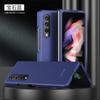Adecuado para Samsung Z Flip8 5g Funda para Teléfono con Correa de Anillo F7110 Textura de Piel PC Carcasa Dura Cubierta Protectora Delgada Fold7