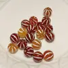 Cuentas de Ágata Roja Sandía, Cuentas Sueltas para Hacer Joyería, Cuentas Espaciadoras, Joyería DIY, Pulseras, Accesorios 599