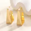 Pendientes Geométricos de Metal Transfronterizos Estilo Europeo y Americano Clavos Grandes y Pequeños Exagerados Básicos Modernos Ins Pendientes de Barra Recta