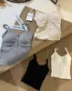 Camisola de Botão Cor Sólida Estilo Coreano Renda Feminina Malha Roupa Íntima Roupa Externa Top Justo Sem Mangas Justo 3270