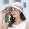 Sombrero de Sol para Mujer, Sombrero de Sol de Verano con Protección UV, Sombrero de Playa Plegable, Sombrero Fresco para Viajes, Sombrero de Protección Solar al por Mayor
