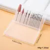 Conjunto de Cabeças de Remoção e Polimento de Unhas Transfronteiriço em Aço de Tungstênio, Remoção de Unhas Sem Danos, Pré-Tratamento, Remoção de Cutículas, Acessórios para Máquina de Polimento