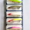 Equipo de pesca de fábrica al por mayor Señuelo Luya señuelo duro Señuelo blando Señuelo biónico señuelo artificial caja de juego 5 Paquetes