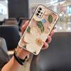Adequado para Capa de Celular Moto, Nova Criativa Pintura a Óleo Fofa e Luxuosa, Silicone de Borda Completa Graffiti Tendência Jovem Mulheres