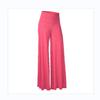 Pantalones Anchos de Seda Helada para Mujer Amazon talla extra Pantalones de Yoga Fitness Sueltos 2024 Transfronterizo