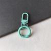 Gancho de Travamento de Porta com Argola de Mola Pintada Chaveiro Chaveiro Colorido Argola Redonda Argola Aberta Ferragem Gancho de Bagagem Acessórios para Bolsa