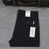 Pantalones Casuales para Hombre Serie B Genuinos Verano Delgados Combinan con Todo Tubo Recto Lavado Verde Mediana Edad Negocios de Gama Alta Elásticos Largos