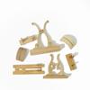 Ventas Directas de Fábrica Original Soporte de Abanico Redondo de Bambú Nan Estilo Antiguo Soporte para Abanico Plegable Chino Asiento Simple para Abanico Base Soporte de Exhibición de Abanico Venta al por Mayor
