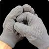 Guantes Blancos y Negros con Patrón de Piña al por Mayor para Pulir Joyería, Pulseras y Cuentas de Semilla de Bodhi, Guantes Blancos