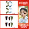 Pegatina Camuflada para Rostro Atmósfera Patriótica Maquillaje Tatuaje Pegatina Día Nacional Pegatina Infantil Juegos Estudiantiles Recarga Lavable