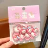 Gomas de Pelo de Dibujos Animados de Colores para Niños, Alta Elasticidad, Suaves con el Cabello, Bandas para el Cabello de Toalla para Niñas, Bandas para el Cabello de Bebé, Cuerdas para el Cabello, Anillos para el Cabello