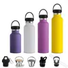 Copo Térmico Grande Boca Estilo Americano Amazon, Copo de Água Esportivo de Aço Inoxidável 304 de Grande Capacidade, Garrafa de Água para Ciclismo e Montanhismo ao Ar Livre