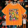 Nueva ropa de mercancía del juego Suzys Restaurant para niños, camisetas de manga corta y tops de manga corta
