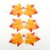 Nuevas Luces de Cadena de Color Otoño Simulado Hojas de Arce DIY Guirnaldas de Navidad Plantas Verdes Accesorios Decorativos de Hoja de Arce Molde Exterior Venta Caliente